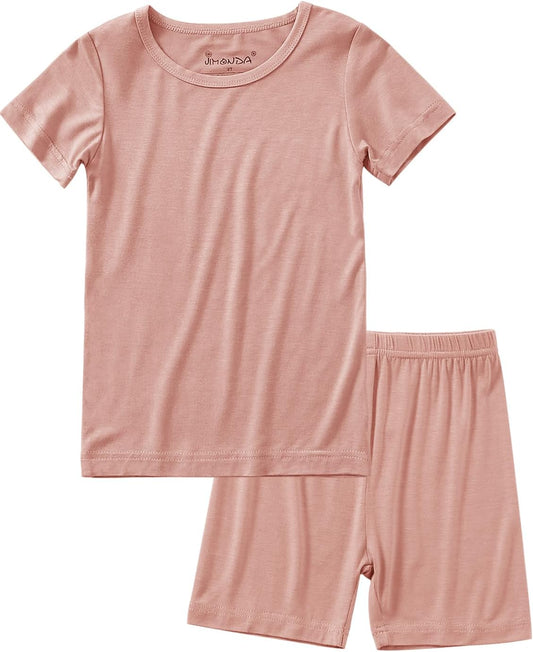 Jimonda Baby Boys Girls Pajama Sets Toddler Sleepwear Cool Jammies 2pcs Viscose from Bamboo PJs