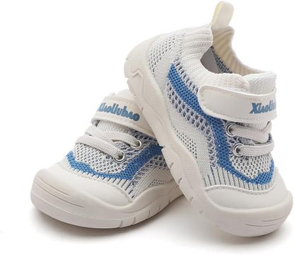 LIZISHU Baby Shoes Infant Boys Girls Knitted Mesh First Walking Shoes Breathable Non-Slip Toddler Sneakers for 6-24months