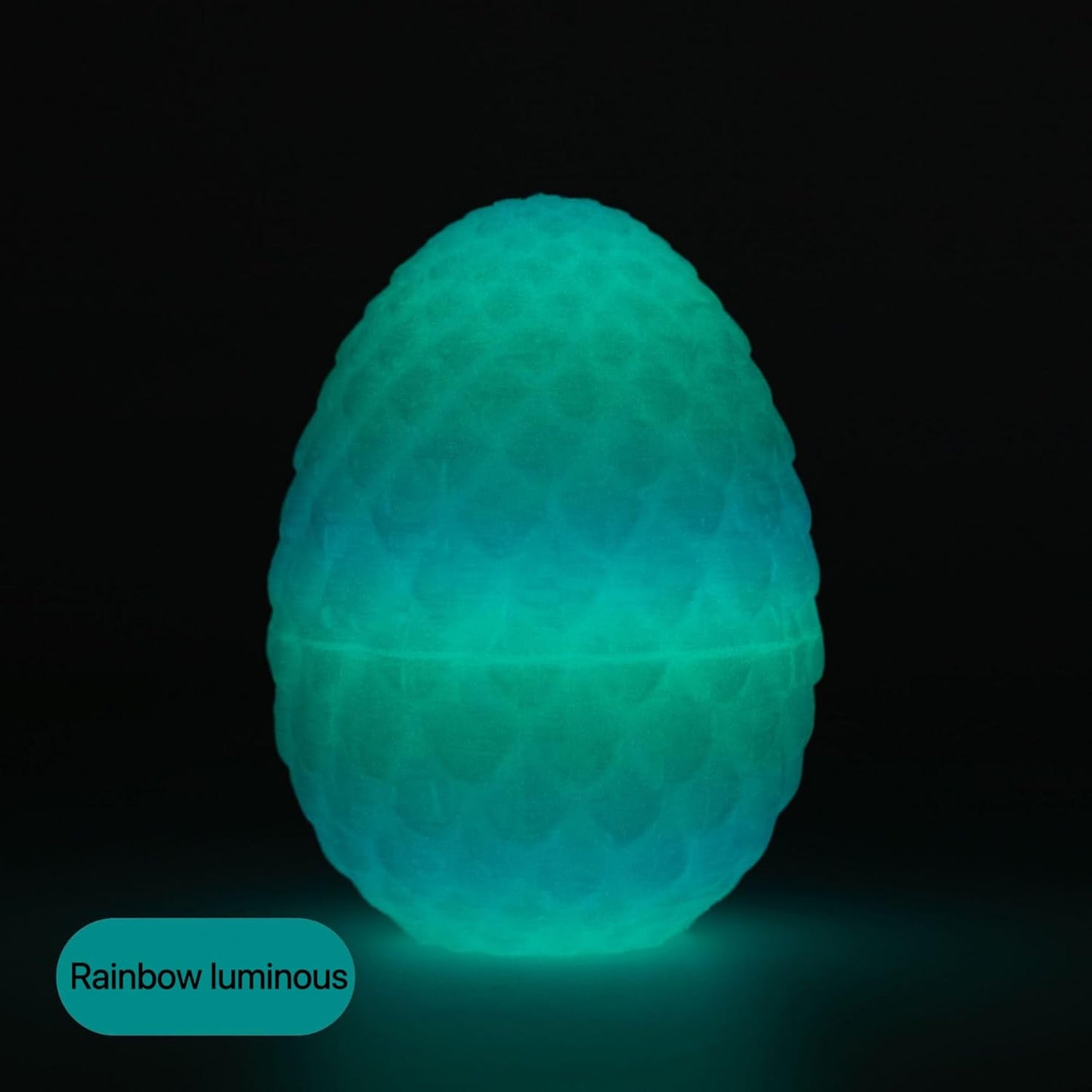 3D Printed Dragon in Egg, Full Articulated Dragon Crystal Dragon with Dragon Egg， Home Office Decor Executive Desk Toys, Adults Fidget Toys for Autism ADHD，3D Printed Gift