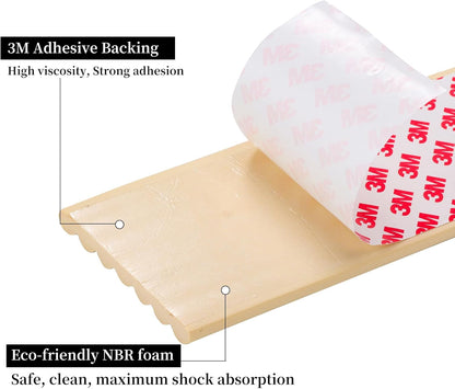 Corner Protector for Baby, Widen Edge Protector with Adhesive Backing, Baby Proofing Edge Corner Protectors Self Adhesive Furniture Corner Guard Bumper for Table, Desk, Fireplace (White, 16.4ft)