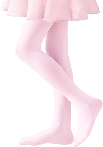 Ballet Tights Girls Dance Tights School Girl Footed Leggings Kids Ultra Soft Pantyhose Stockings Toddler