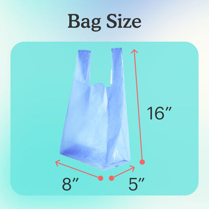 Because Incontinence Disposal Bags, Discreet, Tear Resistant Adult Disposal Bags for Men & Women, Extra-Large, Leak Protection, Odor Blocking, 150 Count (3 packs of 50)