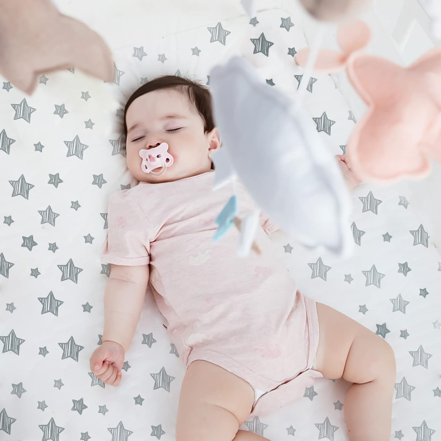 Crib Sheets for Boys or Girls 4 Pack, Fitted Crib Sheet for Standard Size Crib and Toddler