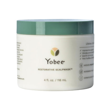 Yobee Restorative Scalp Mask - Dry Scalp Treatment Hair Mask - Probiotic Extracts, Organic Honey