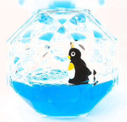 YUE MOTION Liquid Motion Bubbler - Calming Toys for Kids and Adults - Liquid Hourglass - Handheld Oil Timer - Sensory Toys for Autism, Anxiety (Style#1)