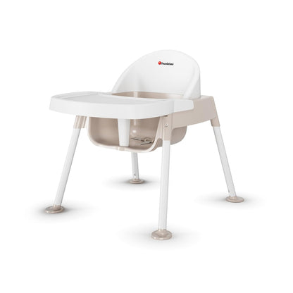 Foundations Secure Sitter 9" Feeding Chair, Stable “No Tip” Feet, 3-Point Adjustable Harness