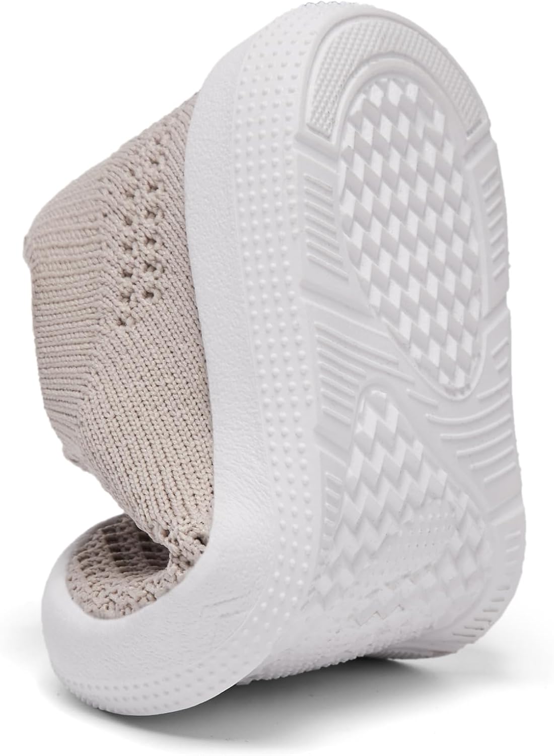 Eashi Baby Boy Girl Non-Skid Indoor Infant Walking Shoes Breathable Warm Elastic Sock Shoes with Memory Sole Protect Toes Outdoor Sneakers