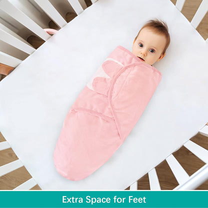 Biloban Baby Swaddles 0-3 Months for Girls, Cotton Swaddle Blanket, Newborn Essentials, Grey &