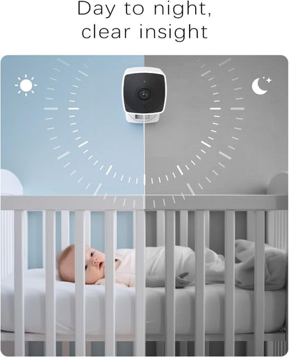 blurams 2.4G/5G Cameras for Home Security, 2K Pet Camera Indoor with Phone App, Foldable Security Camera w/Motion Detection, 2-Way Talk, IR Night Vision