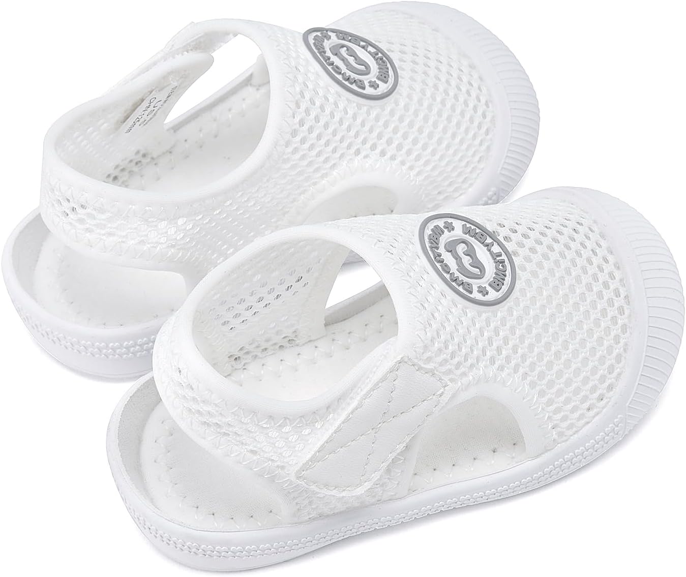 BMCiTYBM Baby Boy Girl Closed Toe Summer Sandals Lightweight Shoes Infant Non-Slip First Walking Sneakers 6 9 12 18 24 Months