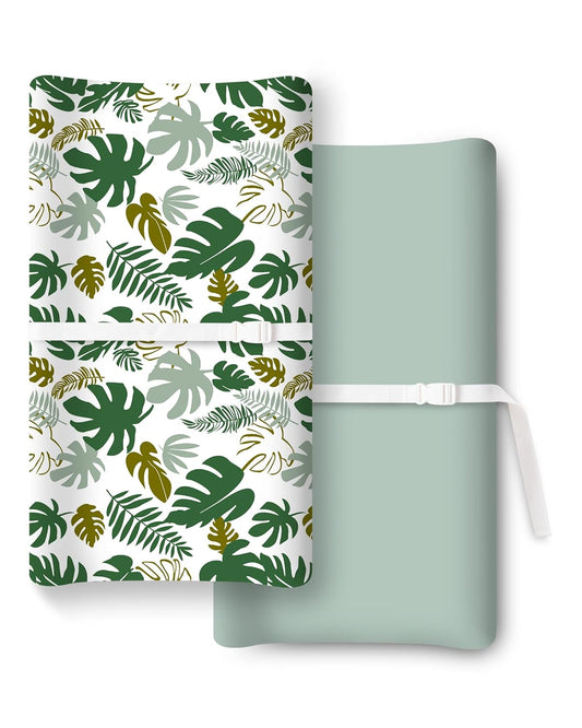 Extra Stretchy Changing Pad Cover, Ultra Soft Premium Jersey Knit Changing Pad Sheets, Unisex for Boys Girls, Fits All Standard Changing Tables/Dresser Tops - 2 Pack