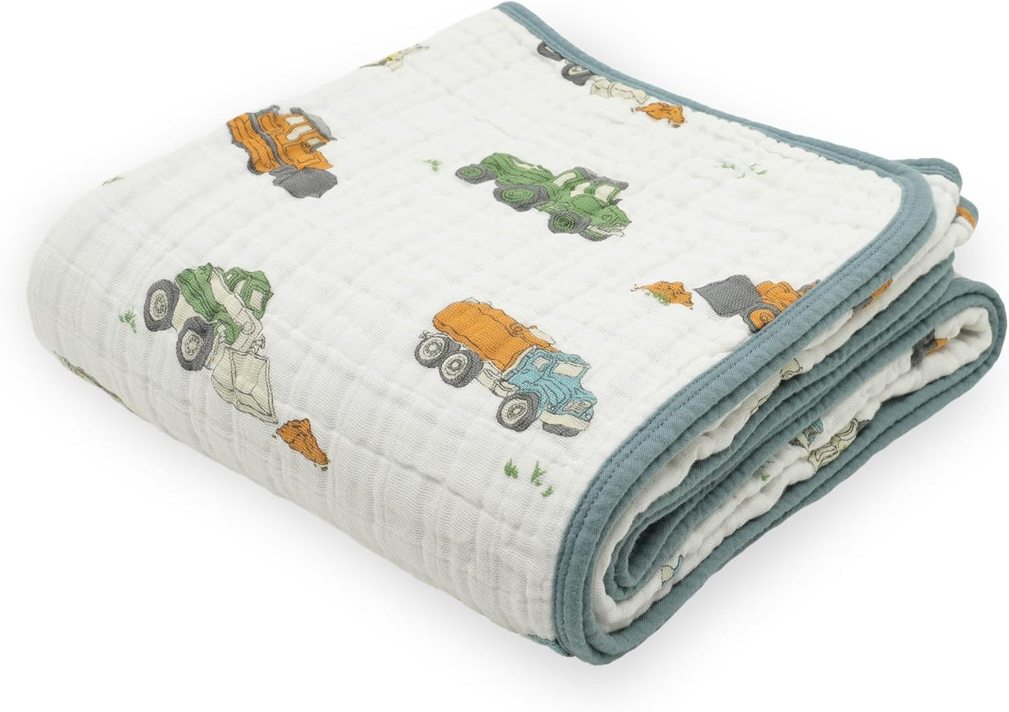 Little Unicorn Original Premium Cotton Quilt | Multi-Layered & Extra-Soft Muslin Fabric |for Babies