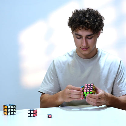 TOSY Magnet Cube 2x2 - 8 Blocks, 2 in 1 Toy: 2x2x2 Puzzle Cube and Customizable Infinity Cube, Glowing, UV Flashlight, Fidget/Sensory/STEM/STEAM Magnet Tiles Birthday Gift for Kids/Teens/Adults