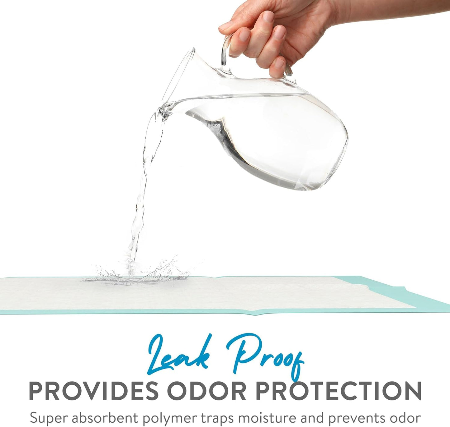 Inspire Extra Large Super Absorbent Disposable Bed Pads for Incontinence (36" X 36" Pack of 50)