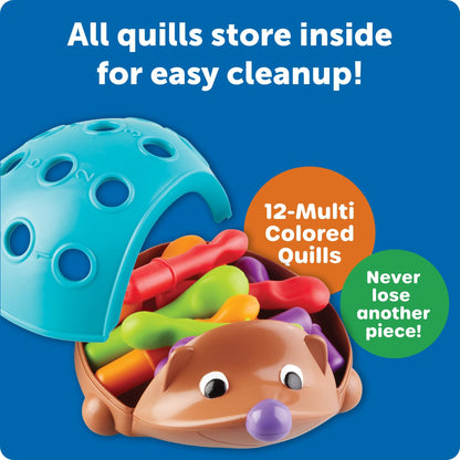 Learning Resources Spike The Fine Motor Hedgehog - Toddler Montessori Toys, Stacking Shape, Gifts