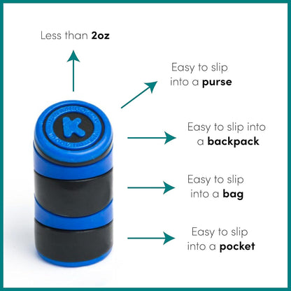 MOOV Mini Fidget Toy, Relieve Anxiety and Stress. Small, Discrete, one Hand use. Relaxing Smooth Movement. Pocket Friendly. Improve Clarity and Focus for Child or Adult. Autism Sensory aid.
