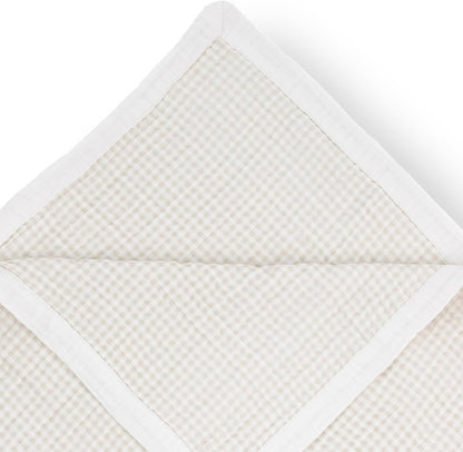 Little Unicorn Premium Quilted Throw | Super Soft, Multi-Layered Muslin XL Blanket| Great for Kids
