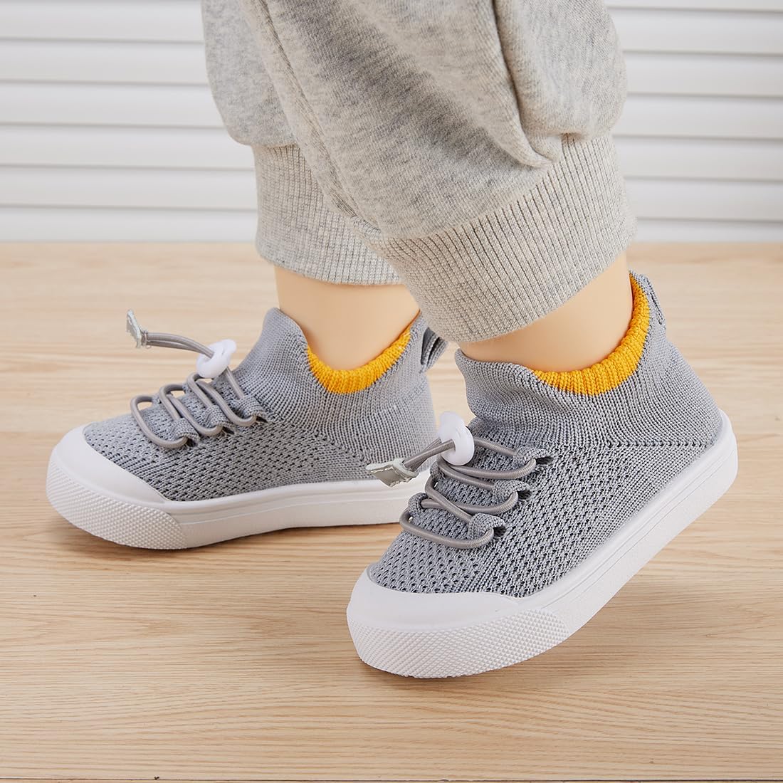 BMCiTYBM Baby Sneakers Girls Boys Lightweight Breathable Mesh First Walkers Shoes 6-24 Months