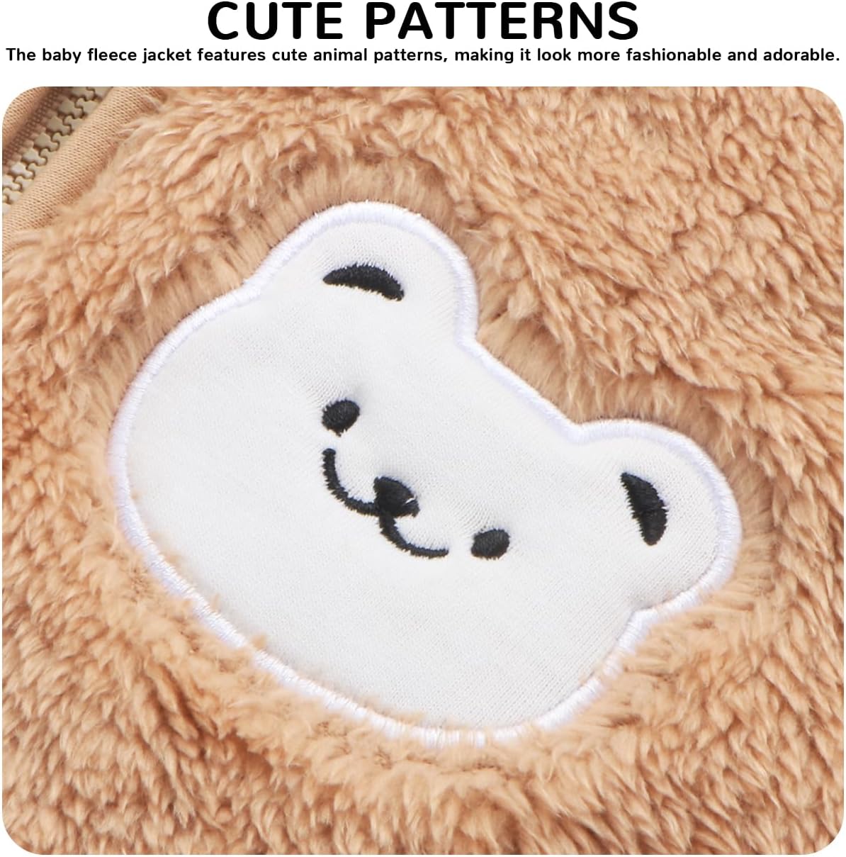 Baby Boy Winter Fleece Coat Toddler Girl Jacket Infant With Hood Panda Outerwear