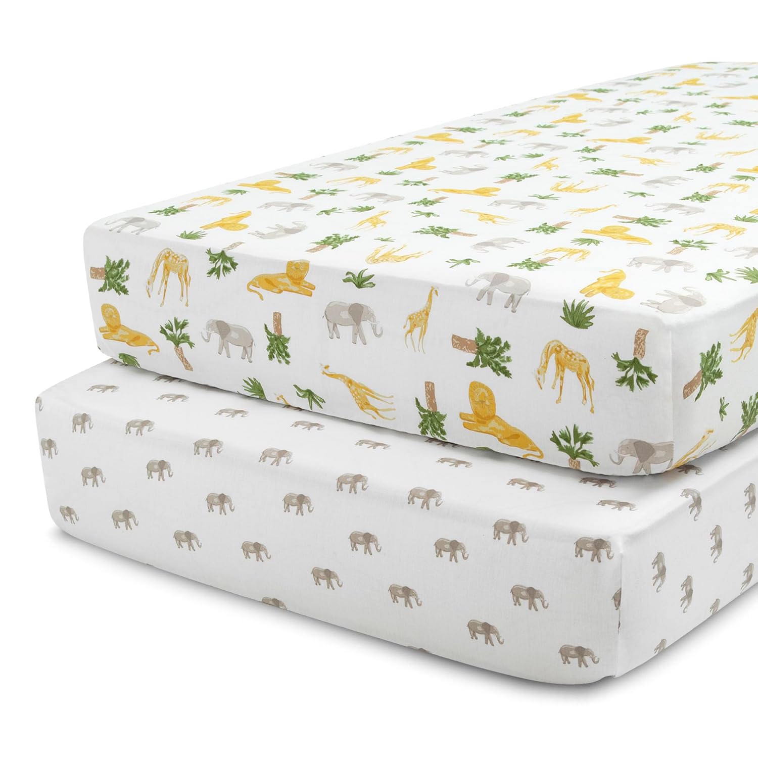 Delta Children Fitted Crib Sheets for Girls and Boys - Crib Sheet for Standard Crib and Toddler