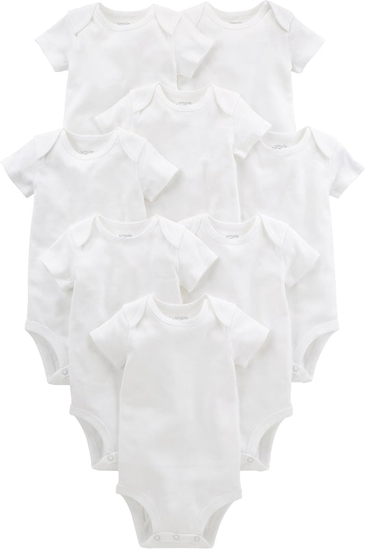 Simple Joys by Carter's Baby 8-Pack Short-Sleeve Bodysuit