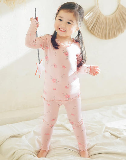 VAENAIT BABY 6M-12Y Kids Unisex Girls & Boys Soft Comfy Modal Tencel Sleepwear Pajamas 2pcs or 4pcs Set