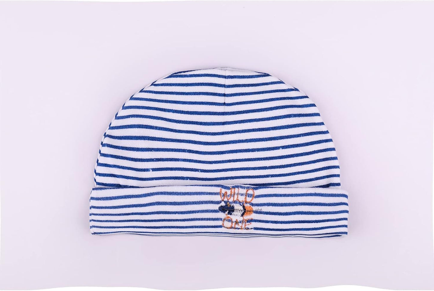 Baby Hat and Mittens Set Newborn Baby Hats Caps for Baby Boys Girls 0-6 Months 100% Cotton