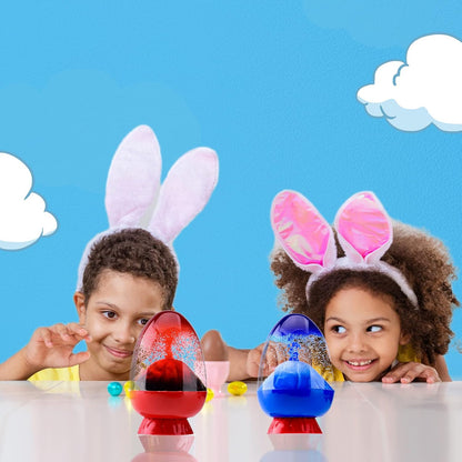 Egg-shaped liquid Motion bubble machine from The bottom up to erupt imitation volcanic toys Sensory Fidget Toys （2pcs in a pack）