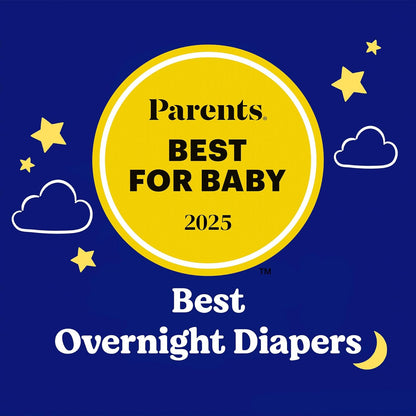 Huggies Size 4 Overnites Baby Diapers: Overnight Diapers, Size 4 (22-37 lbs), 116 Ct (2 Packs of 58), Packaging May Vary