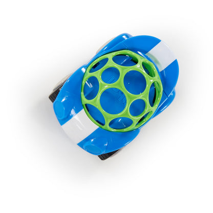 Bright Starts Oball Easy Grasp Rattle & Roll Toy Sports Car BPA-Free Infant Crawling Toy, 1 Pack