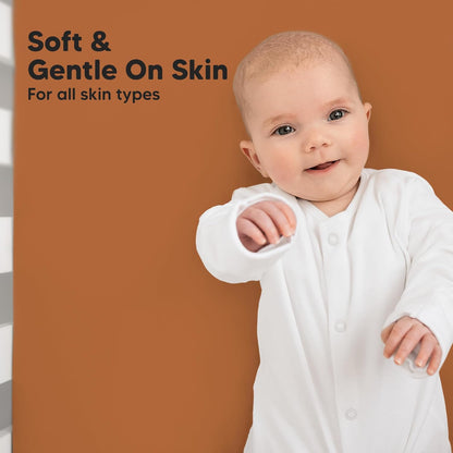 KeaBabies 2-Pack Baby Crib Sheets for Boys, Girls - 52x28 Viscose Derived from Bamboo Toddler Bed