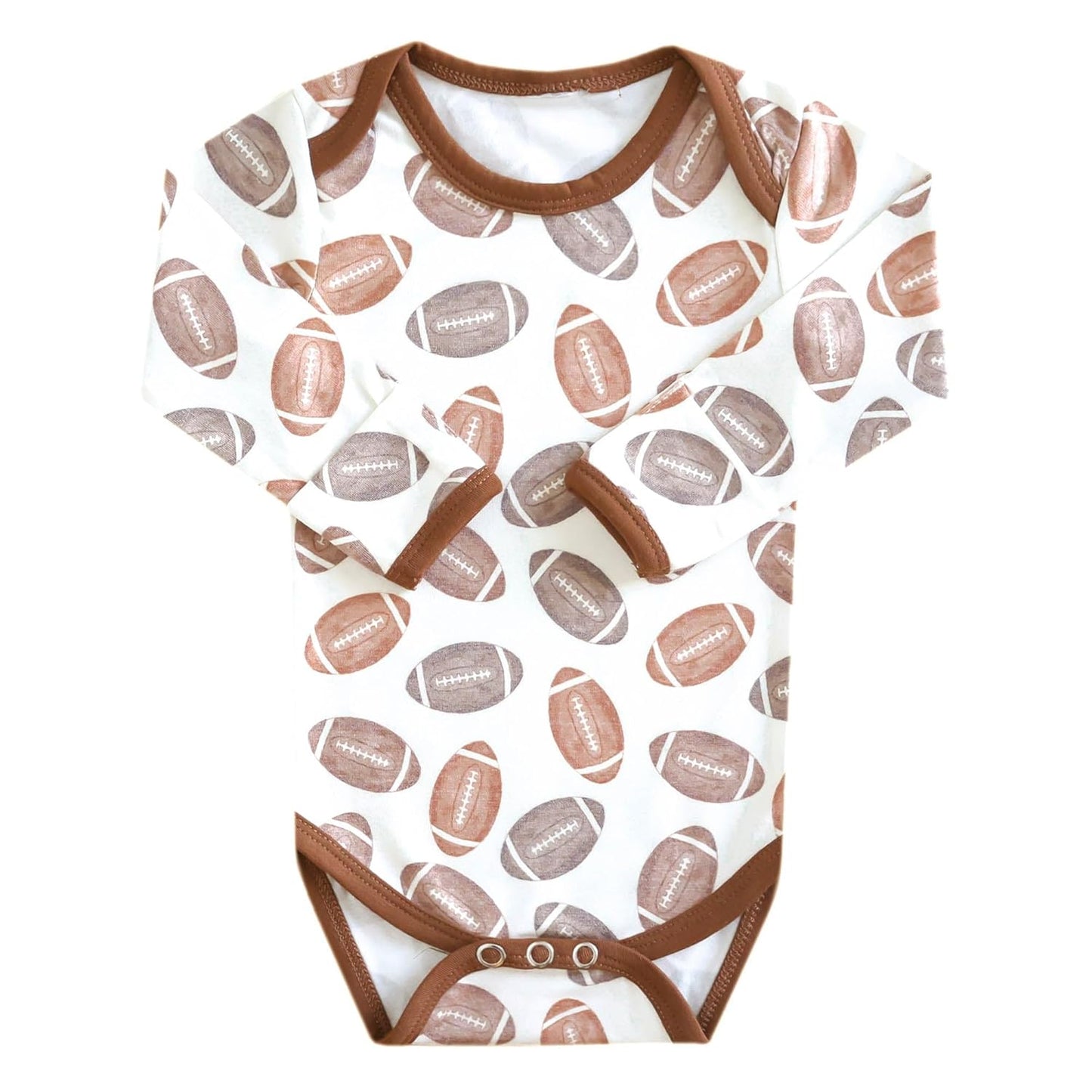 Copper Pearl Long Sleeve Bodysuit Baby: Ultra Soft Baby for Newborns, Boys, and Girls - Stylish, Comfortable, Overlap Shoulders, Premium Knit Fabric - 12-18 Months, Blitz