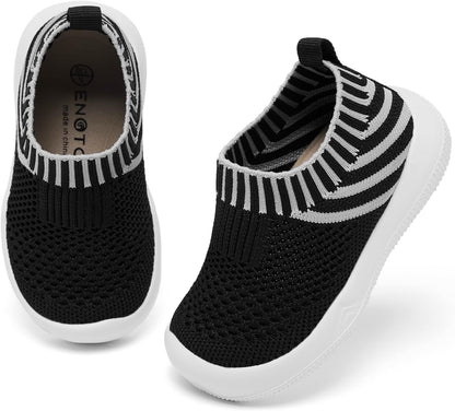 Engtoy Baby Shoes & Socks - Non-Slip Breathable Slippers with Soft Rubber Sole - Baby Boys & Girls Slip On Sneakers