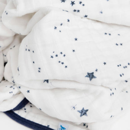 Little Unicorn Original Premium Cotton Quilt | Multi-Layered & Extra-Soft Muslin Fabric |for Babies