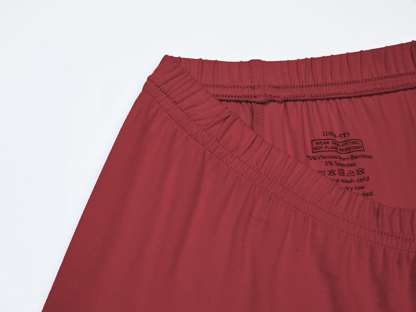 BABY 2T-10Y Toddler Kids Girls Boys Soft Comfy Viscose 2pcs Set Long Sleeve Plain Shirts and Pants Sets