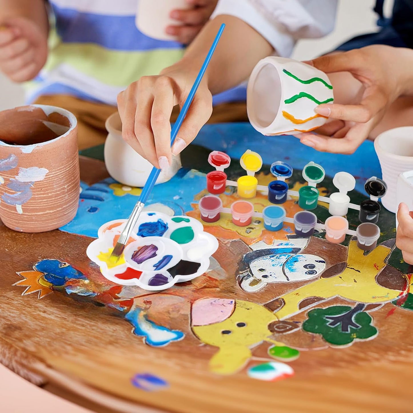 Pottery Wheel for Kids - Complete Art Supplies Arts & Crafts Kit, Crafts for Girls 8-12, Girls Boy Toys Birthday Halloween Christmas Gift for Kids Ages 6 7 8 9 10 11 12+, (Snail)