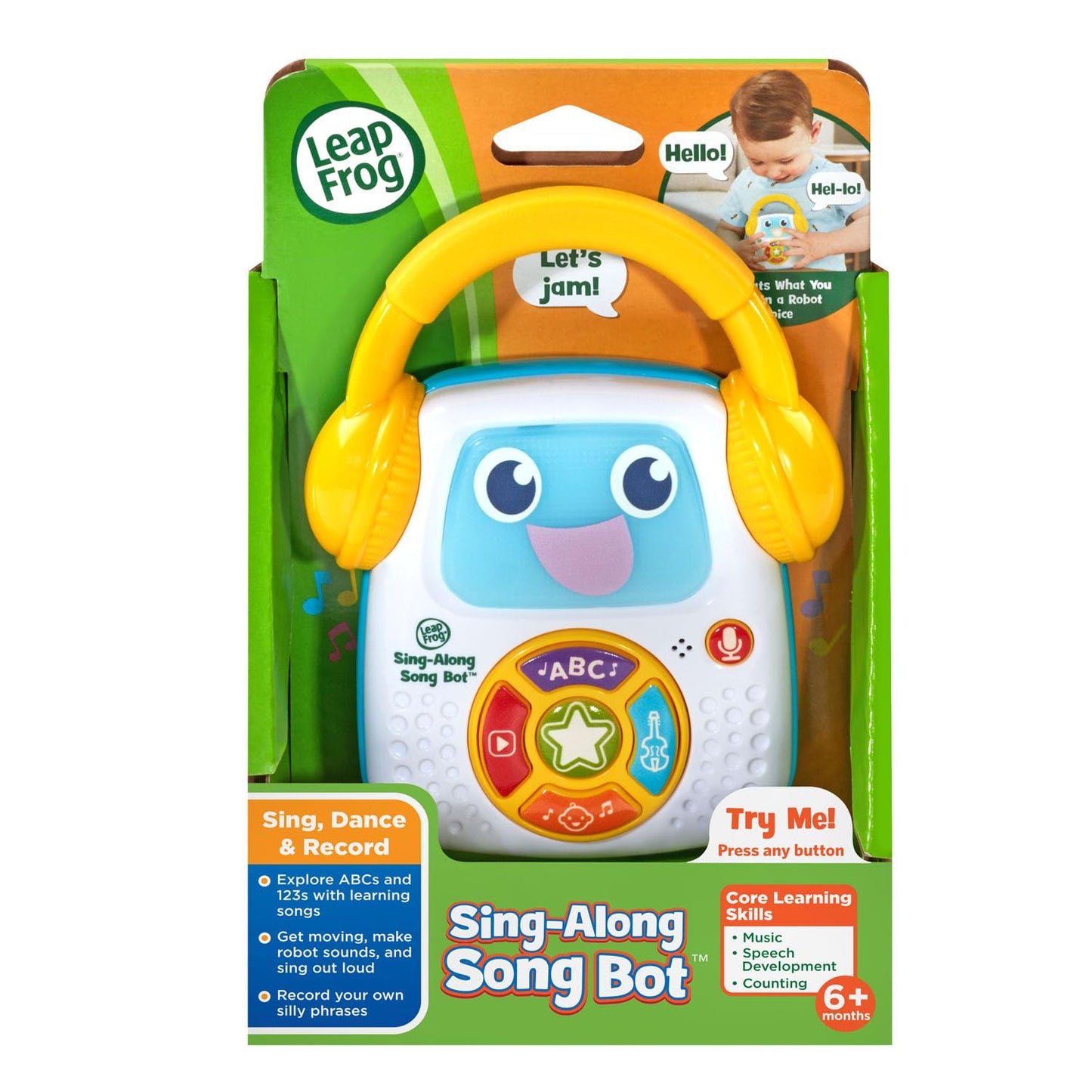 LeapFrog Sing-Along Song Bot, White