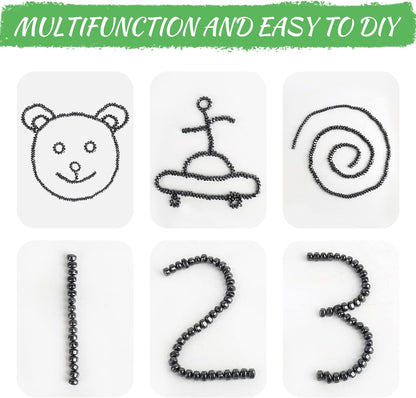 550pcs Ferrite Putty, fidget toys, Fidget Toys Adults, Desk Fidgets Toys for Office Stress/Anxiety Relief,Adults gifts