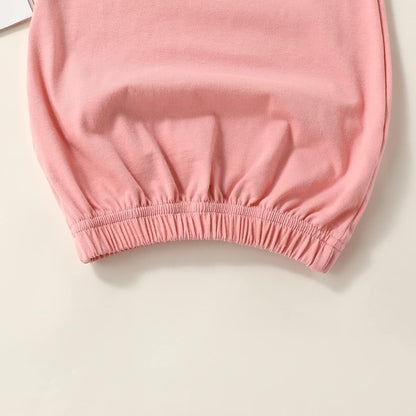 AMAWMW Newborn Baby Girl Little Sister Sleeper Gown Stripe Long Sleeve Nightgown Pajamas Gifts Stuff Essential Outfit