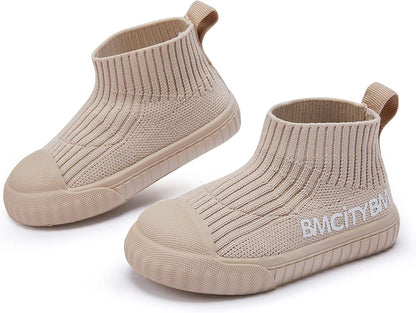 BMCiTYBM Baby Sneakers Girls Boys Lightweight Breathable Mesh First Walkers Shoes 6-24 Months