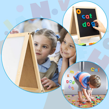 INNOCHEER Magnetic Letters and Numbers for Toddlers, Magnetic Board for Kids, ABC Alphabet Magnets