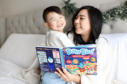 Ditty Bird Chinese & English Nursery Rhymes | Bilingual Musical Book for Toddlers & Babies | Fun, Interactive Sound Book for Learning Mandarin
