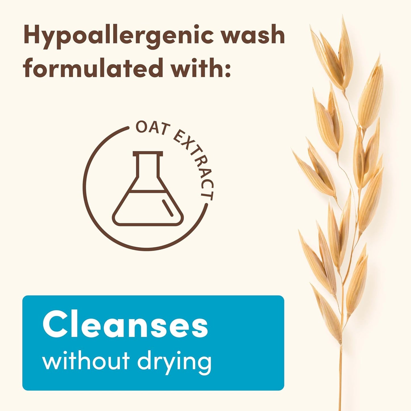 Aveeno Baby Daily Moisture Gentle Bath Wash & Shampoo with Natural Oat Extract, Hypoallergenic