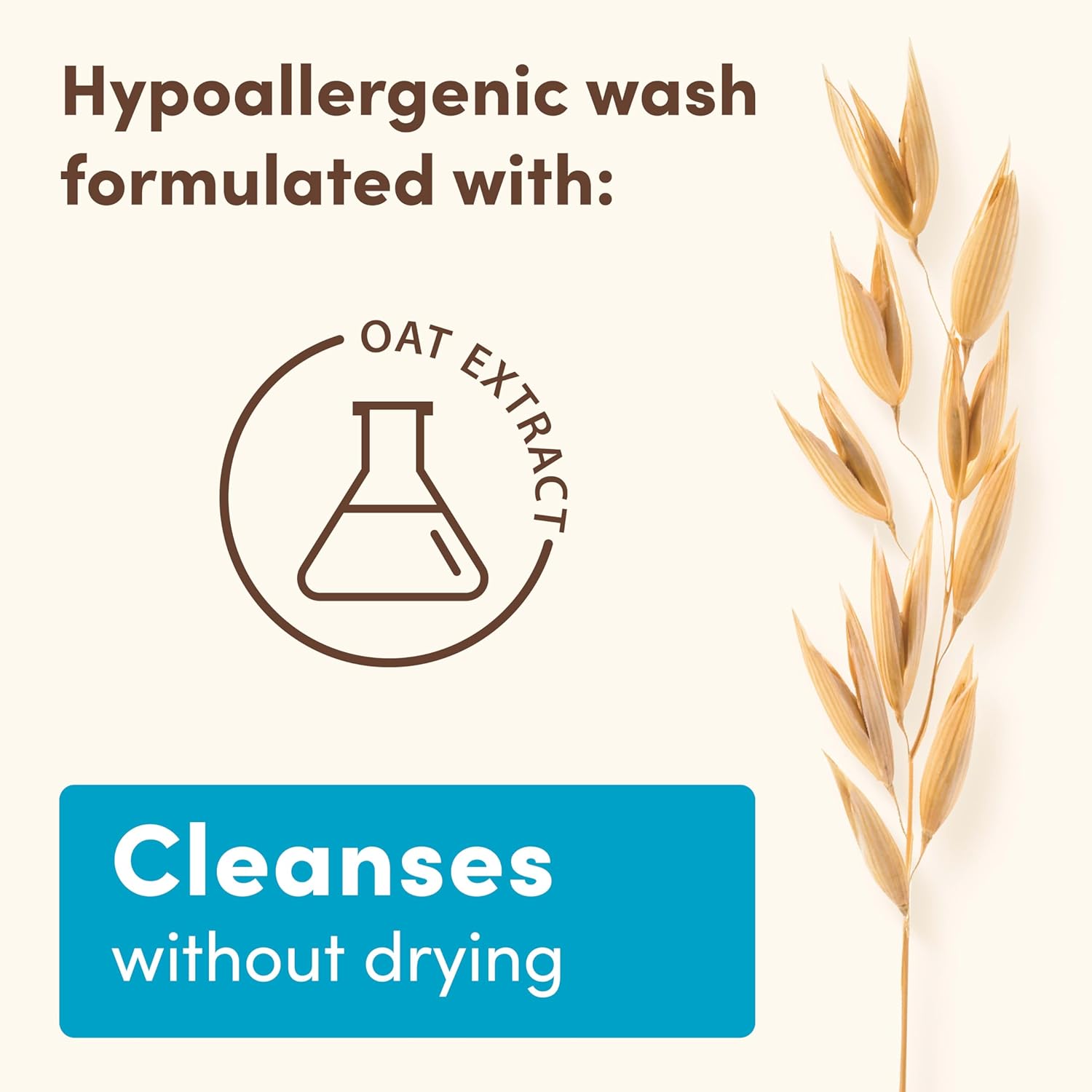 Aveeno Baby Daily Moisture Gentle Bath Wash & Shampoo with Natural Oat Extract, Hypoallergenic