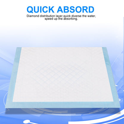 Zdolmy Baby Disposable Changing Pad, 20Pack Soft Waterproof Mat, Portable Diaper Changing Table & Mat, Leak-Proof Breathable Underpads Mattress Play Pad Sheet Protector(13'' 18'')