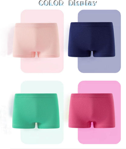 Sladatona Soft Girls Boyshort Panties Cotton Briefs Kids Underwear