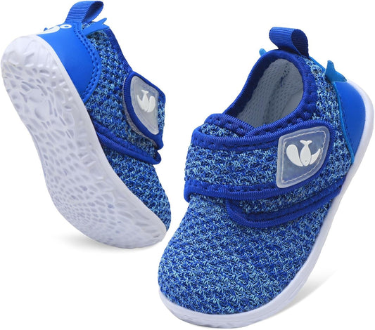 FEETCITY Baby Walking Shoes Barefoot Baby Shoes Infant Sneakers Newborn Crib Shoe Lightweight Flexible Slip On Shoe