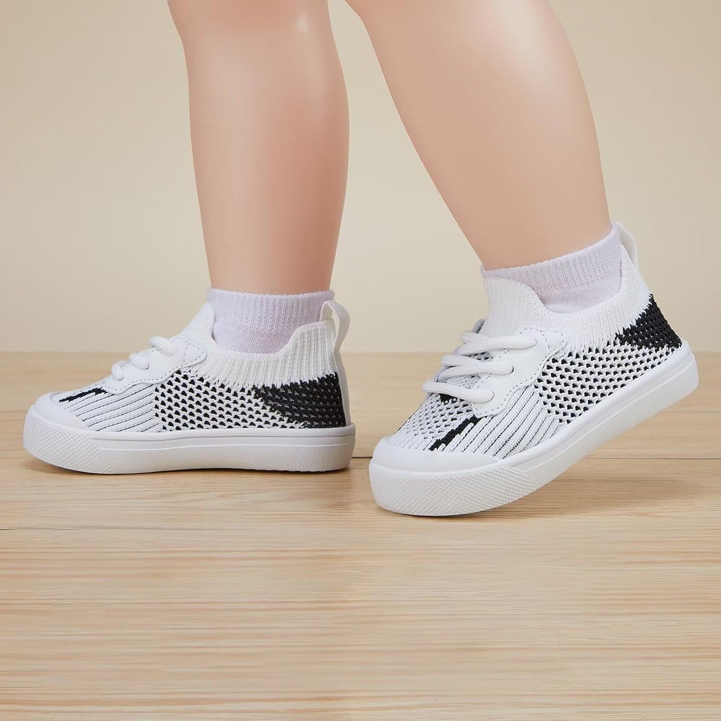 BMCiTYBM Baby Sneakers Girls Boys Lightweight Breathable Mesh First Walkers Shoes 6-24 Months