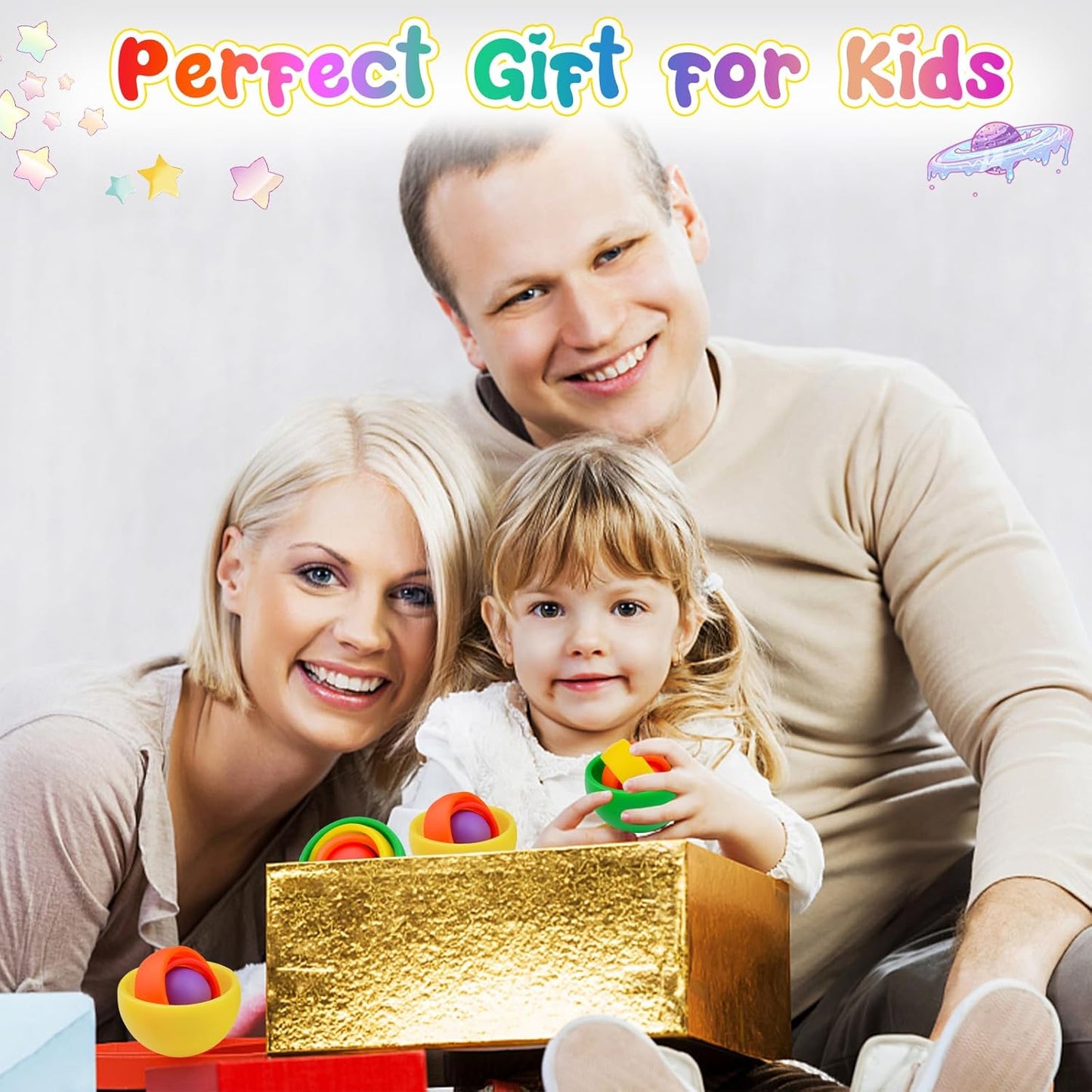 Fidget Toy for Adults, Gyro Fidget Desk Toys, Ideal Gift for Boys Girls Teens Kids, ADHD Autism Stress Relief Finger Toy Hand Fidget Spinner for Classroom