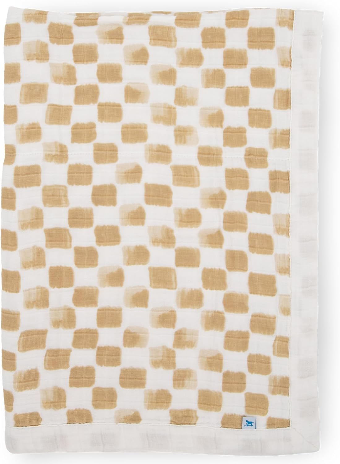Little Unicorn Newborn Receiving Quilt | Ultra- Soft, Multi-Layered Muslin Fabric | Gift for